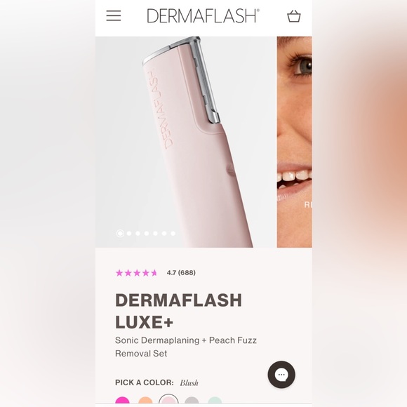 DERMAFLASH LUXE+ Sonic Dermaplaner - Picture 4 of 5